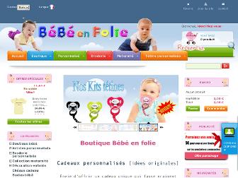 bebe-en-folie.com website preview