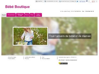 bebe-boutique-gardanne.fr website preview