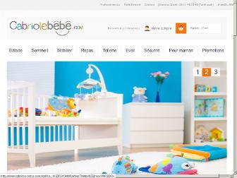 cabriole-bebe.com website preview