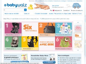 baby-walz.fr website preview