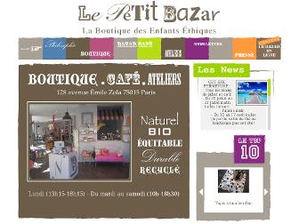 lepetitbazar.com website preview