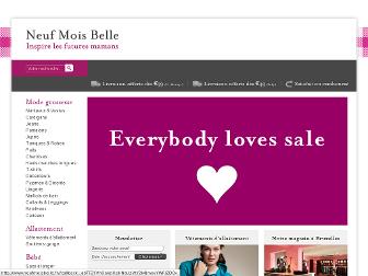 neufmoisbelle.fr website preview