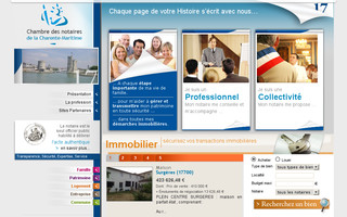 chambre-charente-maritime.notaires.fr website preview