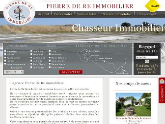 pierredereimmobilier.com website preview