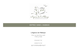 agencedelabbaye.com website preview