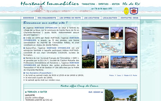 hurtaud-immobilier.com website preview