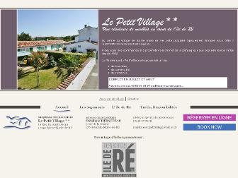 residencedupetitvillage.com website preview