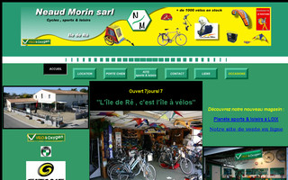 neaud-morin.com website preview