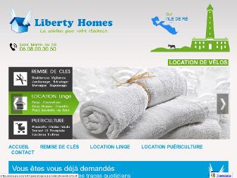 liberty-homes.fr website preview