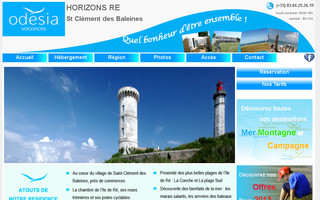 horizons-re.com website preview
