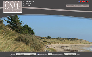 elegancehotel-iledere.com website preview