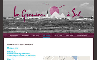 grenierasel.fr website preview