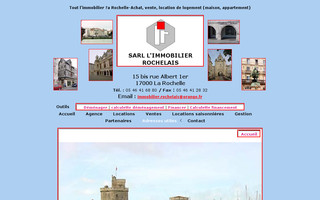 immobilier-rochelais.com website preview