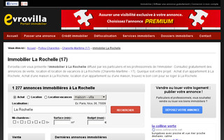 immobilier-rochelle.evrovilla.com website preview