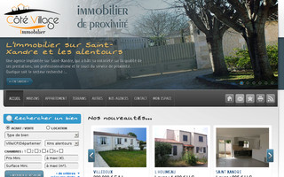 agences-coteimmo.com website preview