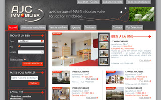 ajc-immo.com website preview