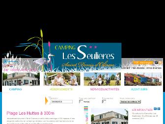 campinglesseulieres.fr website preview