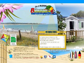 camping-oleron-barataud.com website preview