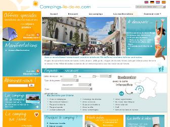 campings-ile-de-re.com website preview