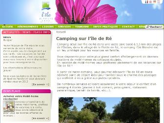 ile-blanche.com website preview
