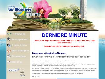 camping-les-maraises.fr website preview