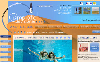 camp-des-dunes.fr website preview