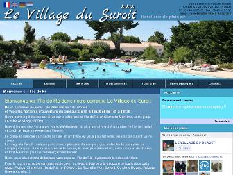 camping-ile-de-re-villagedusuroit.com website preview