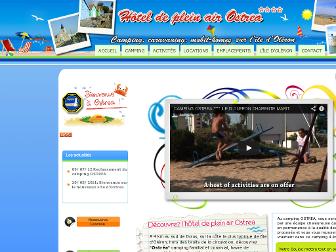 camping-ostrea.com website preview