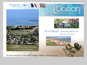 camping-ocean-oleron.com website preview