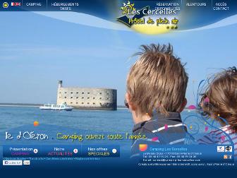 camping-les-cercelles.com website preview