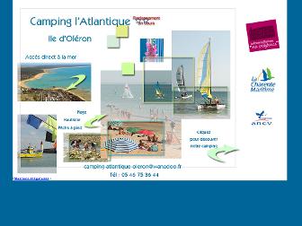 camping-latlantique.com website preview