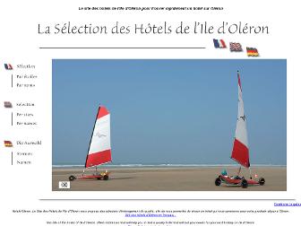 hotels-oleron.com website preview