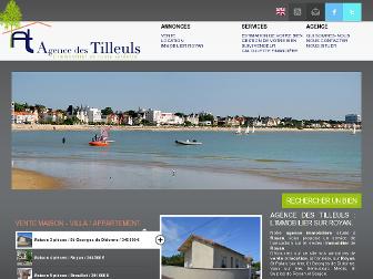 agence-des-tilleuls.fr website preview