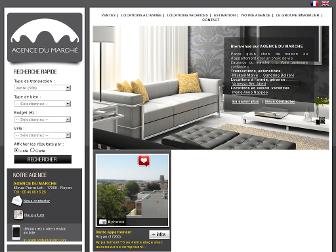 agencedumarche.com website preview