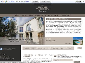 homepassion.fr website preview
