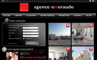 agence-emeraude.fr website preview