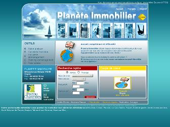 planete-immobilier.net website preview