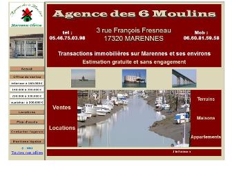 agence6moulins.com website preview