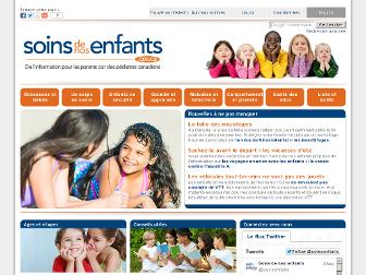 soinsdenosenfants.cps.ca website preview