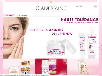 diadermine.fr website preview