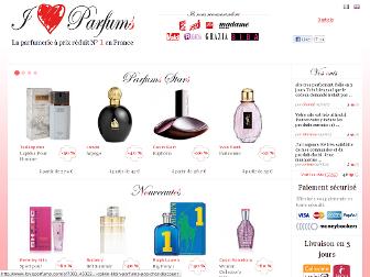 iloveparfums.com website preview