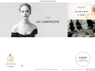 carven-parfums.com website preview