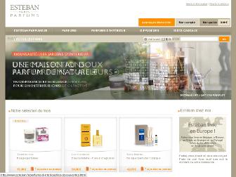 esteban.fr website preview