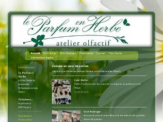 leparfumenherbe.fr website preview