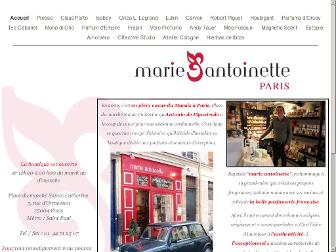 marieantoinetteparis.fr website preview
