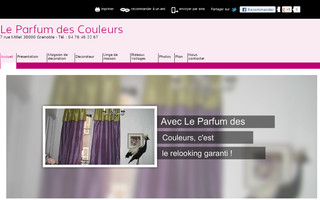 le-parfum-des-couleurs.fr website preview