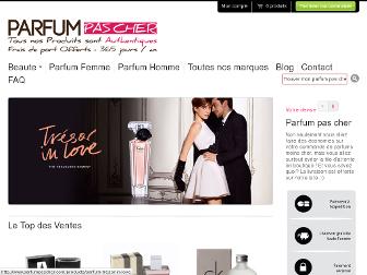 parfumpascher.com website preview