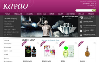 kapao.fr website preview
