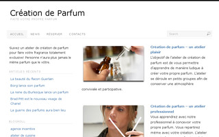 creationdeparfum.com website preview