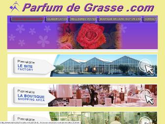 parfumdegrasse.com website preview